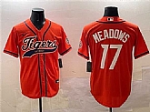 Men's Detroit Tigers #17 Parker Meadows Orange With Patch Cool Base Stitched Jersey,baseball caps,new era cap wholesale,wholesale hats